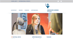 Desktop Screenshot of klinikumsolingen.de
